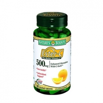 NATURES BOUNTY ESTER C 500 MG 60 TABLET