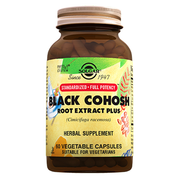 SOLGAR BLACK COHOSH ( SFP ) 60 VEGATABLE CAPSULES
