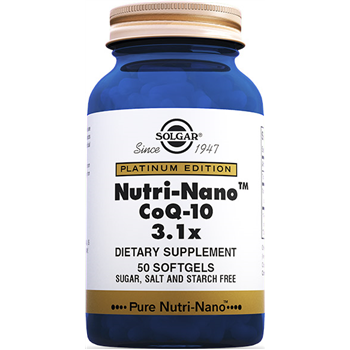 SOLGAR NUTRİ -NANO CoQ - 10 3.1X 50 SOFTGELS
