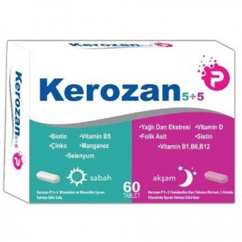 KEROZAN P 5+5 60 TABLET