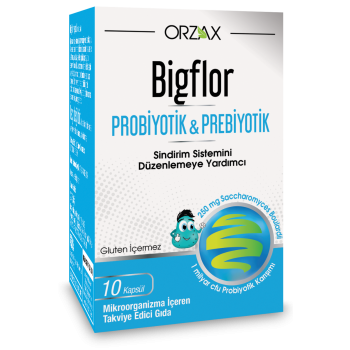 Bigflor probiyotik 10 kapsül