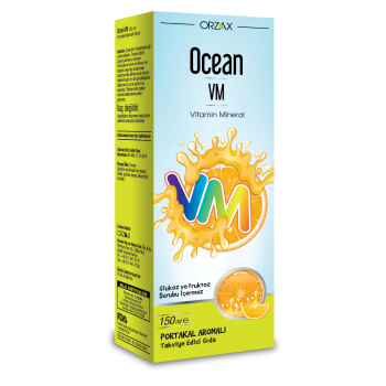 OCEAN VM 150 ml Şurup Portakal Aromalı