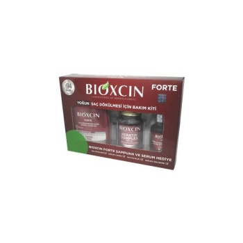 Bioxcin Forte Yoğun Saç Dökülmesine Karşı Bakım Kiti ( Şampuan+Tablet+Serum)