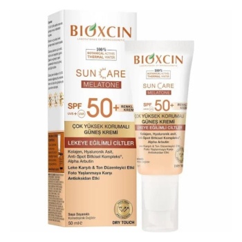 Bioxcin Sun Care Lekeye Eğilimli Ciltler için SPF50+ Çok Yüksek Korumalı Renkli Güneş Kremi 50ml